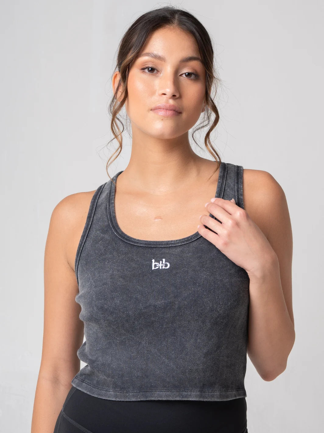 Amped Top Vintage Black