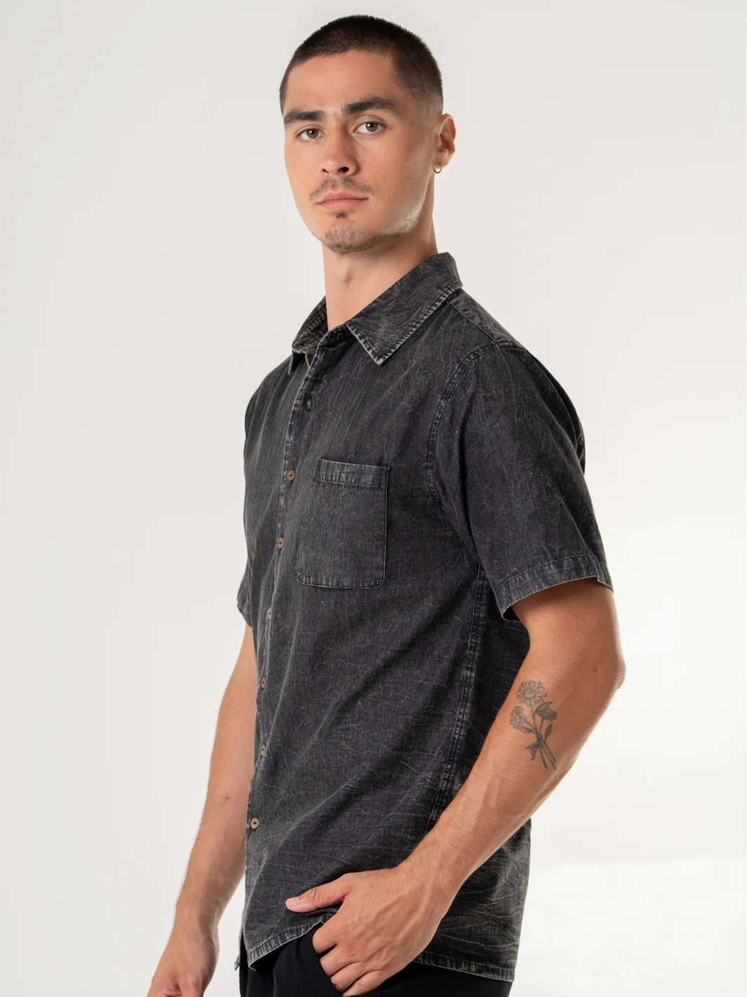 Chainsaw Shirt Vintage Black