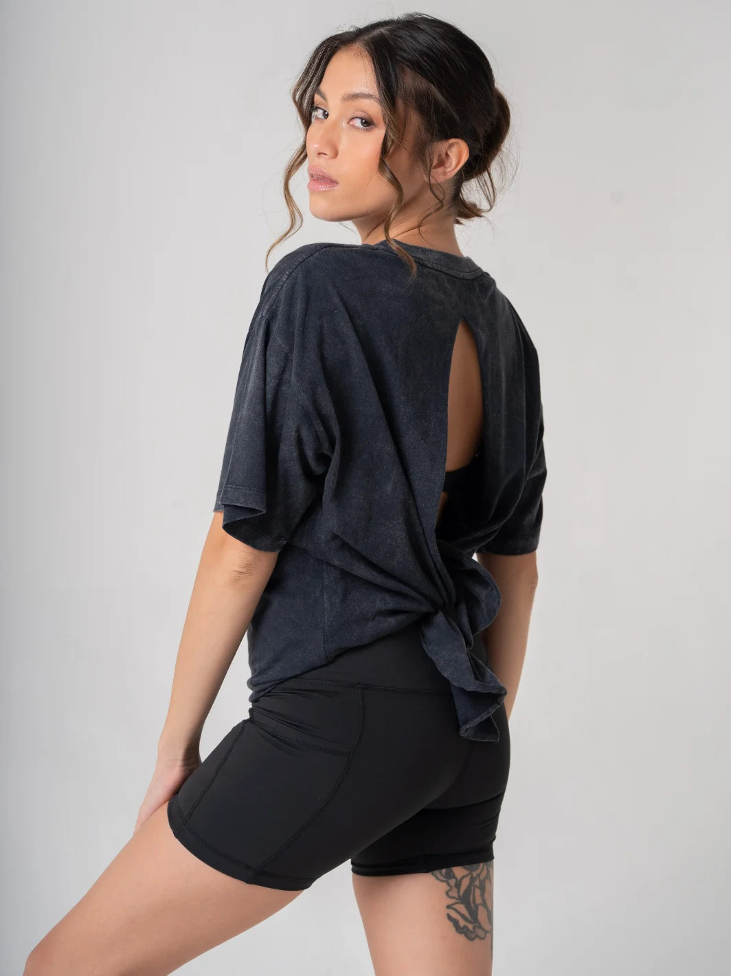 M.I.A Top Vintage Black