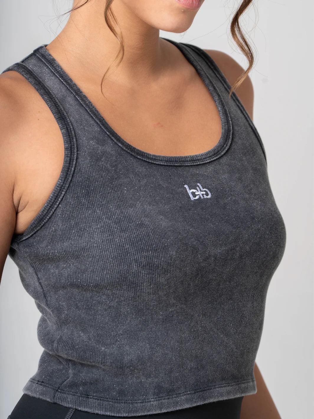 Amped Top Vintage Black