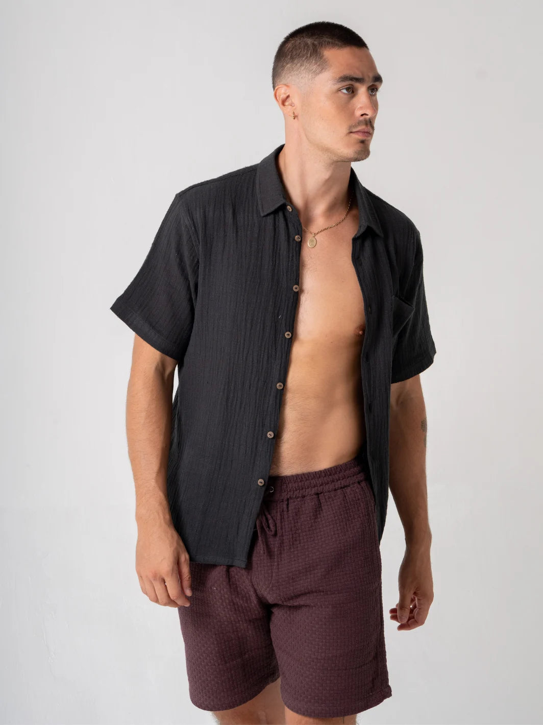 Diablo Shirt Charcoal