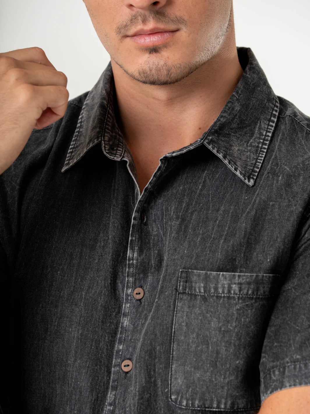 Chainsaw Shirt Vintage Black