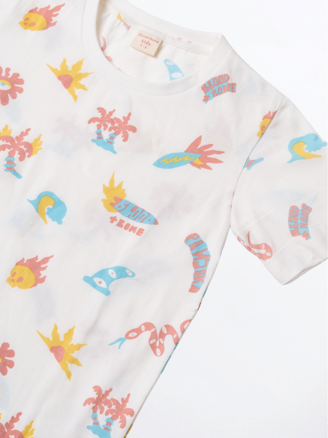 Element Kids Tee Off White