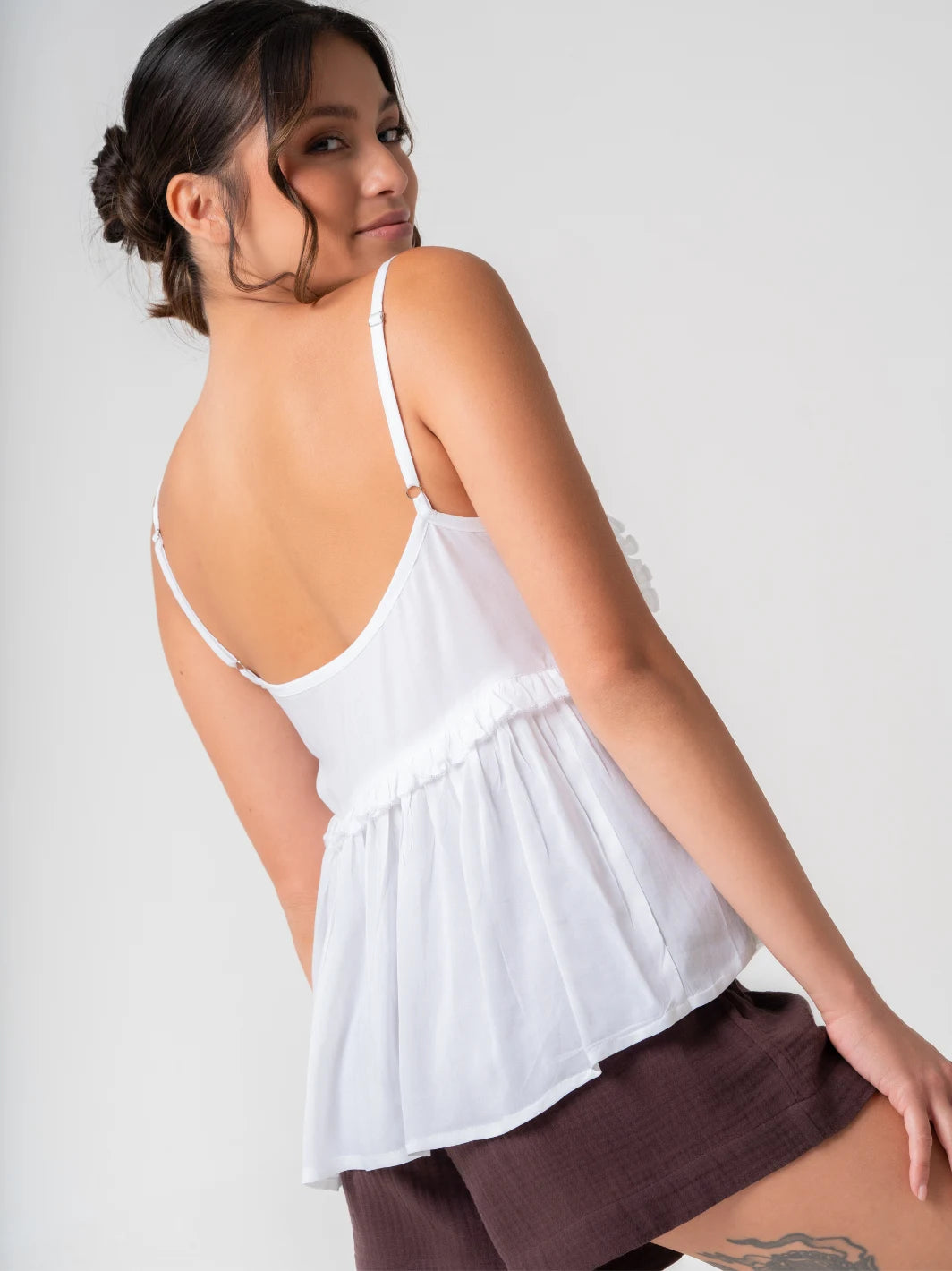 Alphabet City Top White