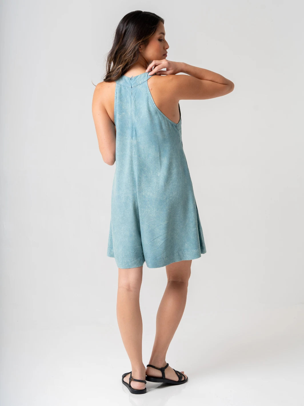 Ripple Playsuit Sage