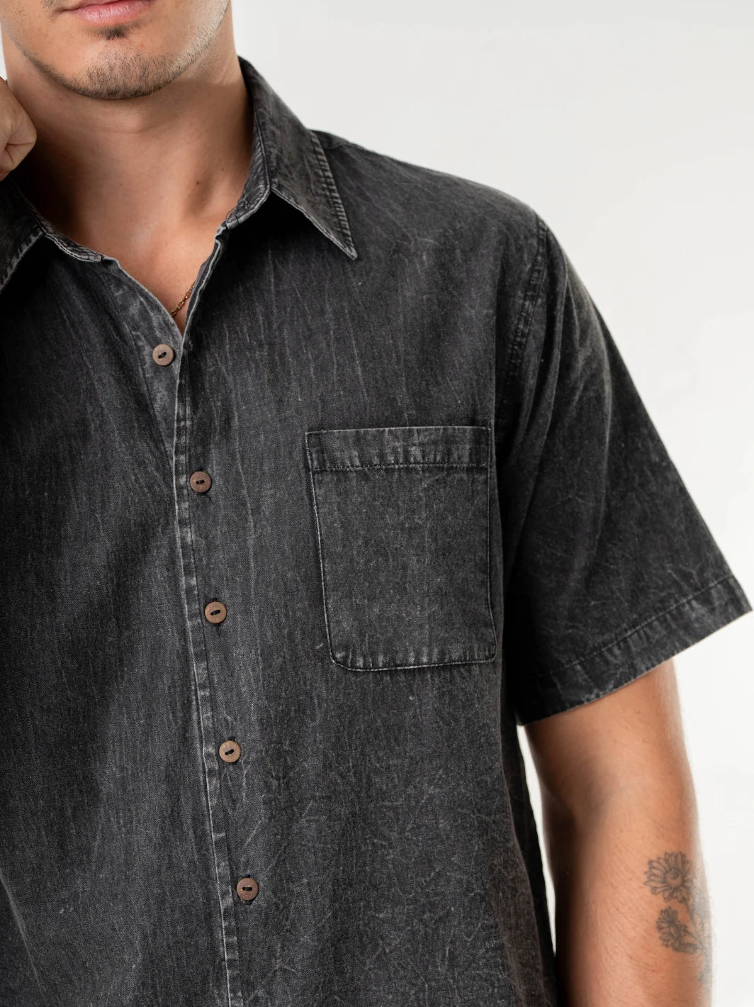 Chainsaw Shirt Vintage Black