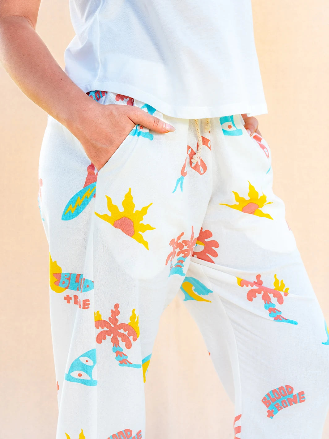 Sea Song Pant Off White