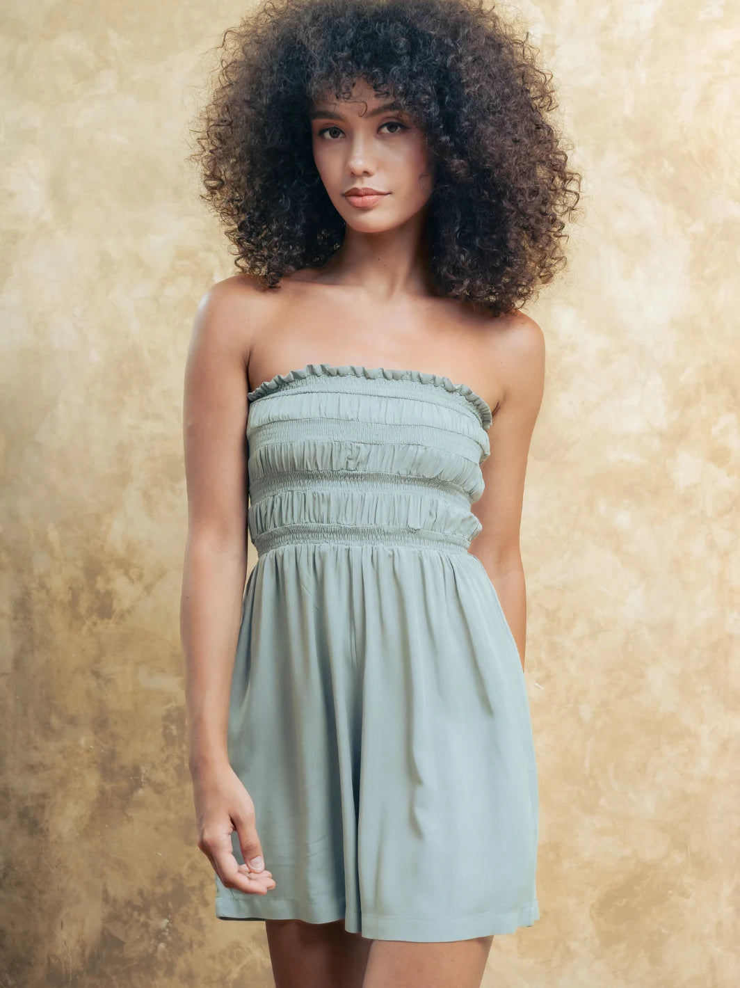 Rinca Playsuit Olive