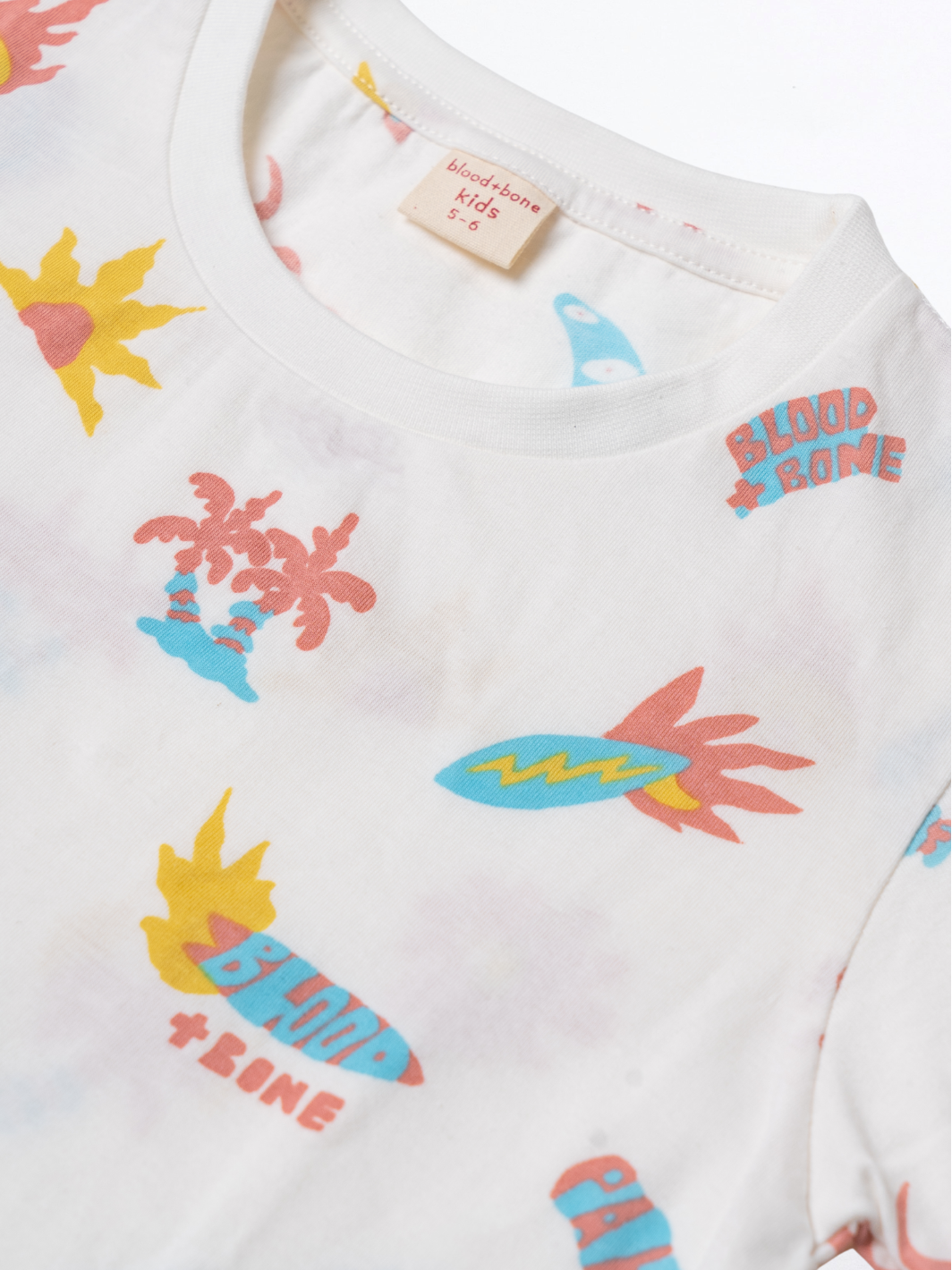 Element Kids Tee Off White