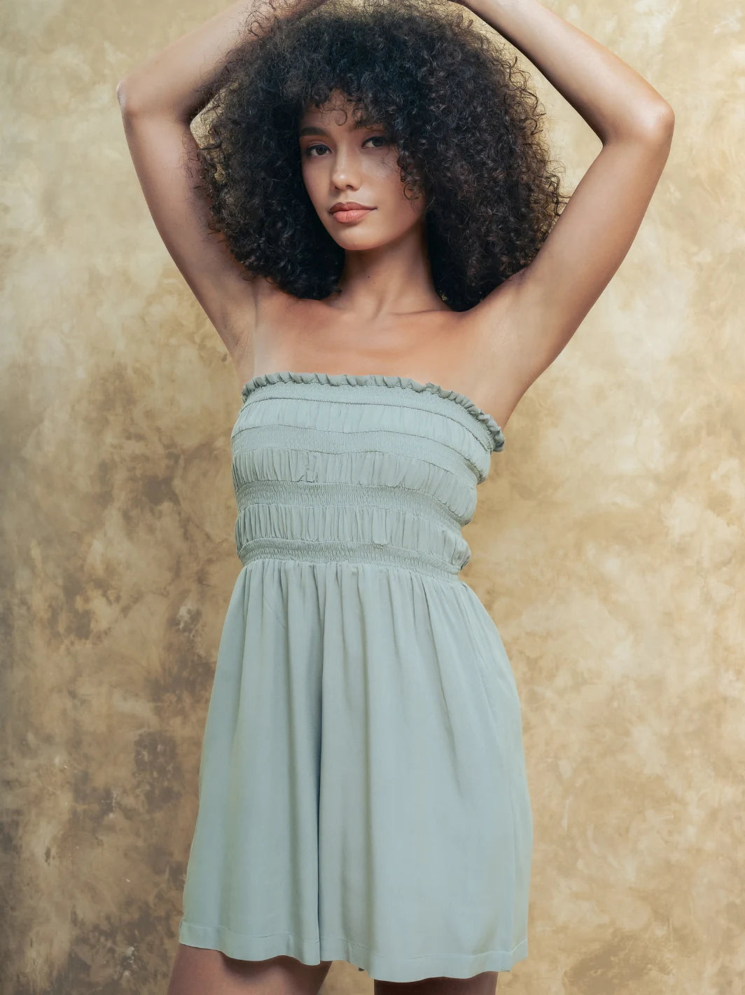 Rinca Playsuit Olive