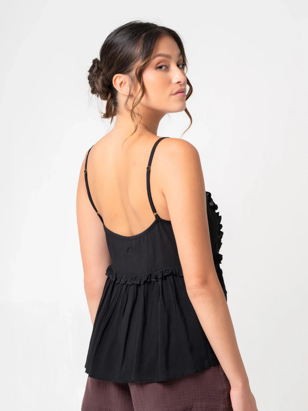 Alphabet City Top Black