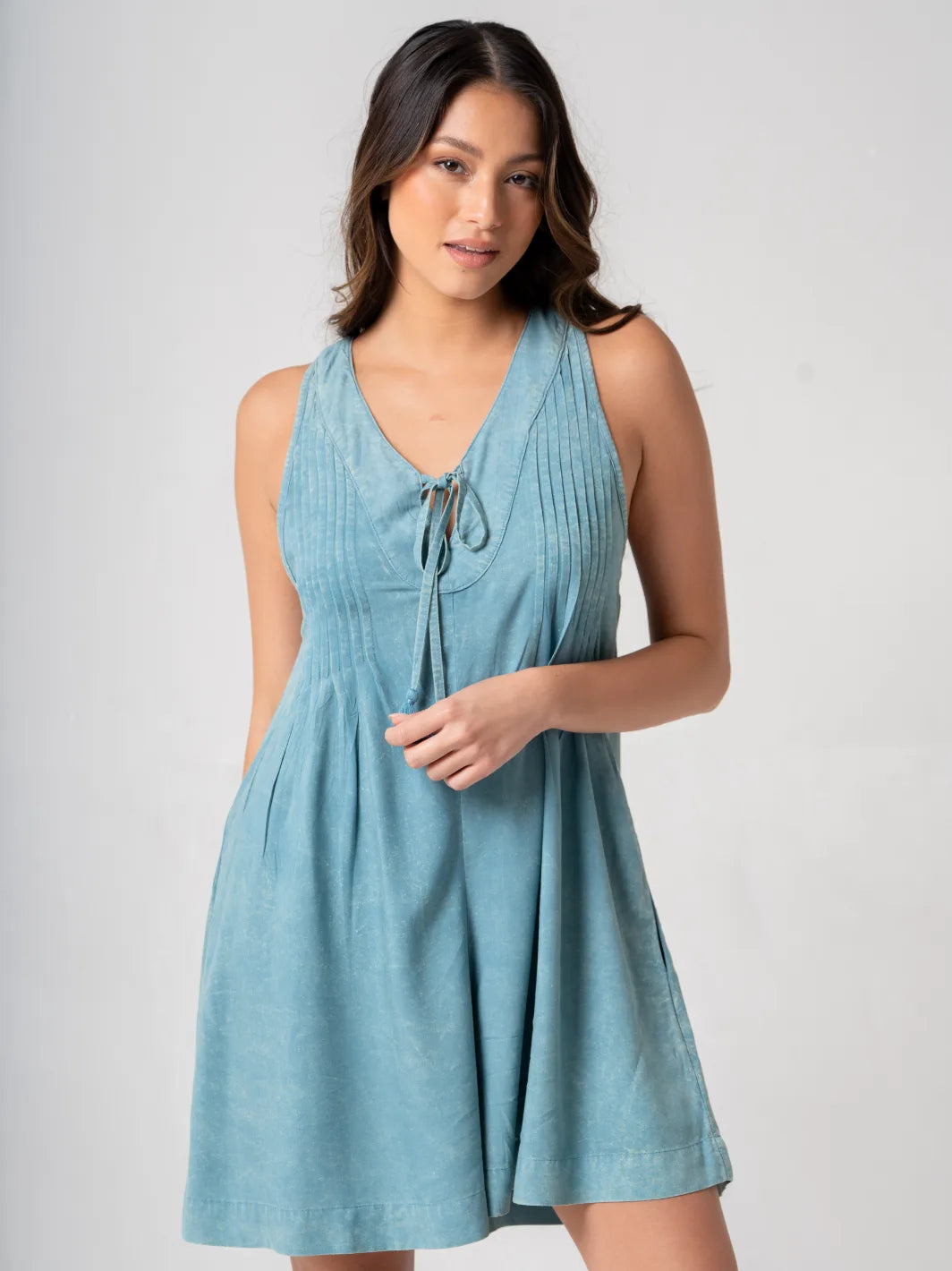 Ripple Playsuit Sage