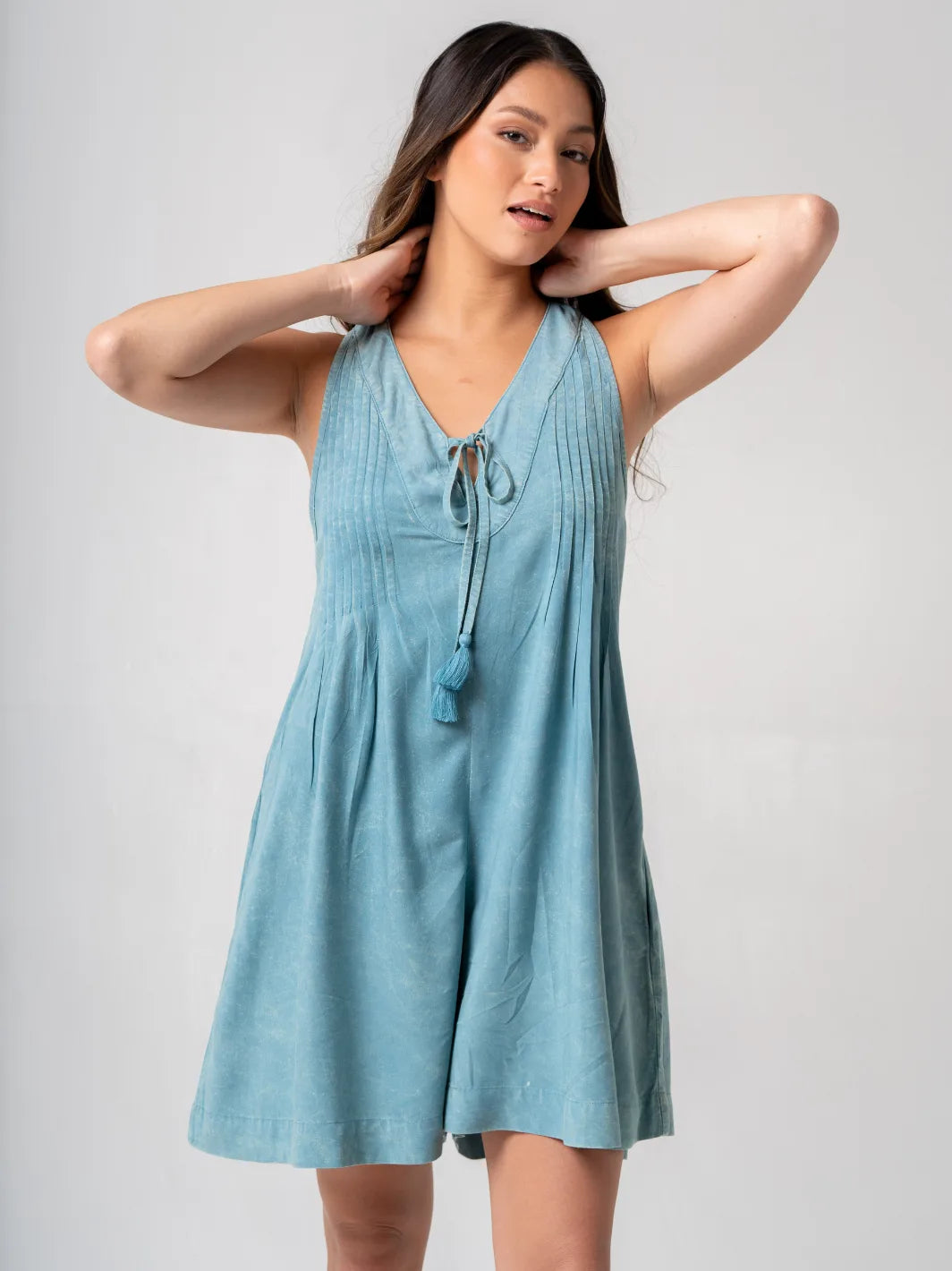 Ripple Playsuit Sage