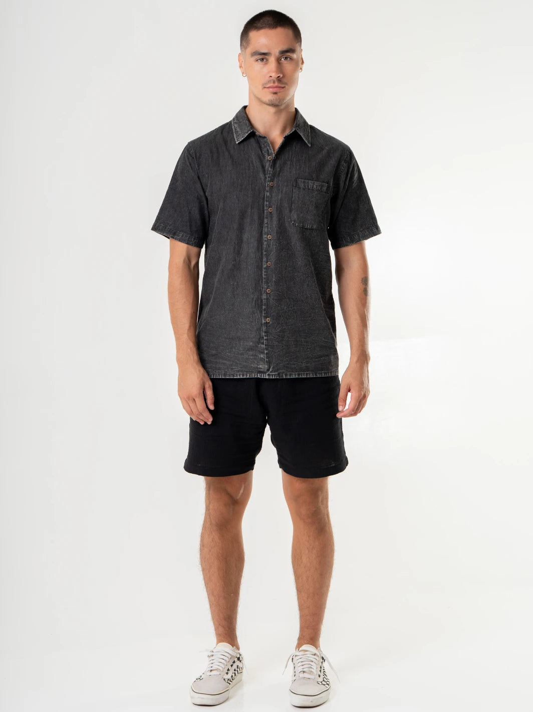 Chainsaw Shirt Vintage Black