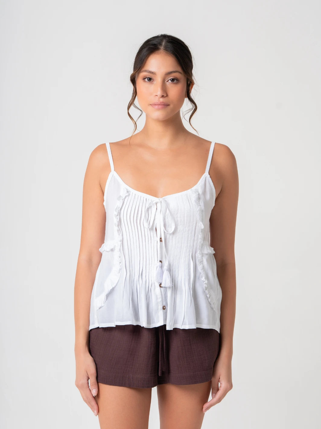 Alphabet City Top White