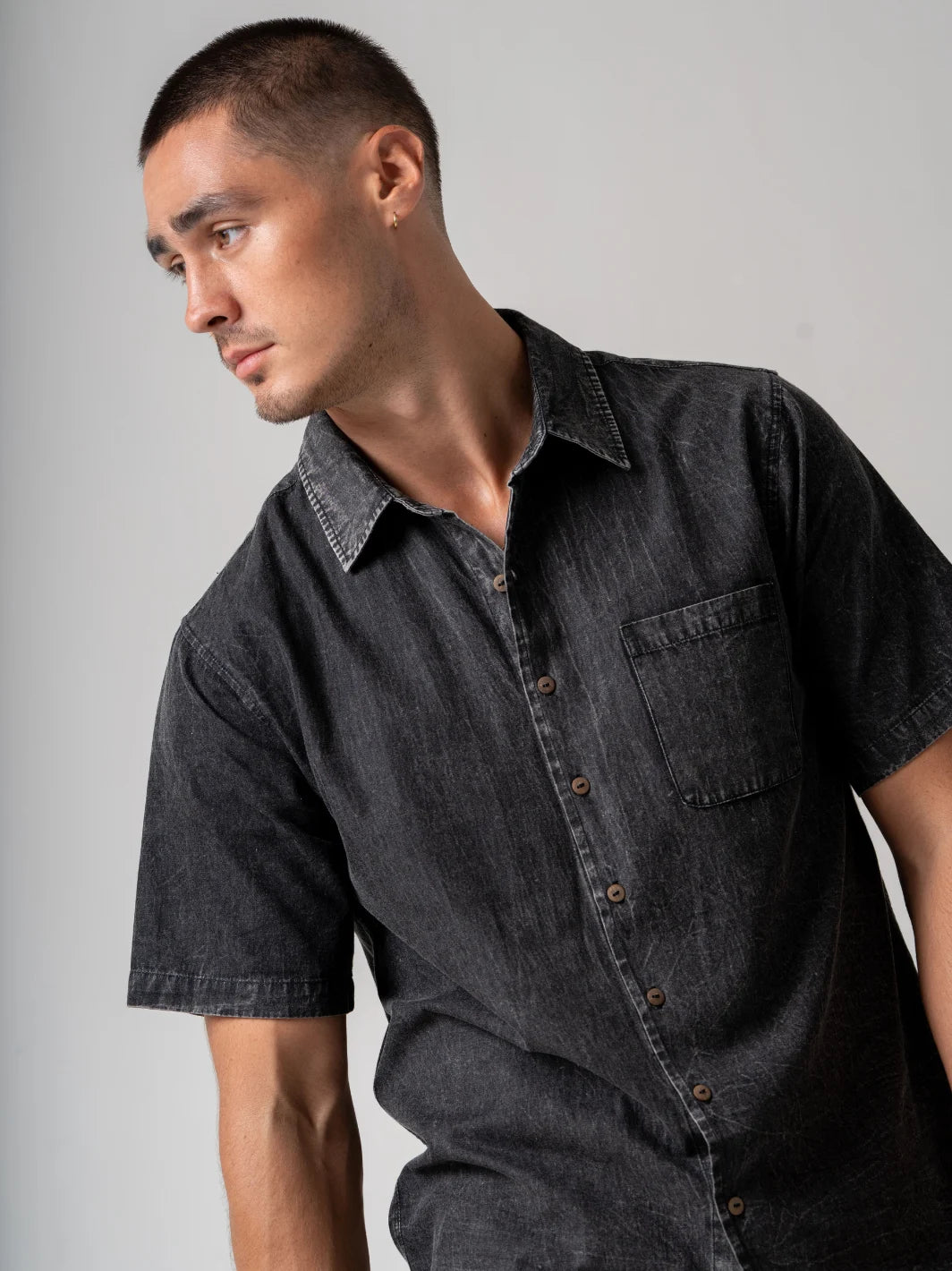 Chainsaw Shirt Vintage Black