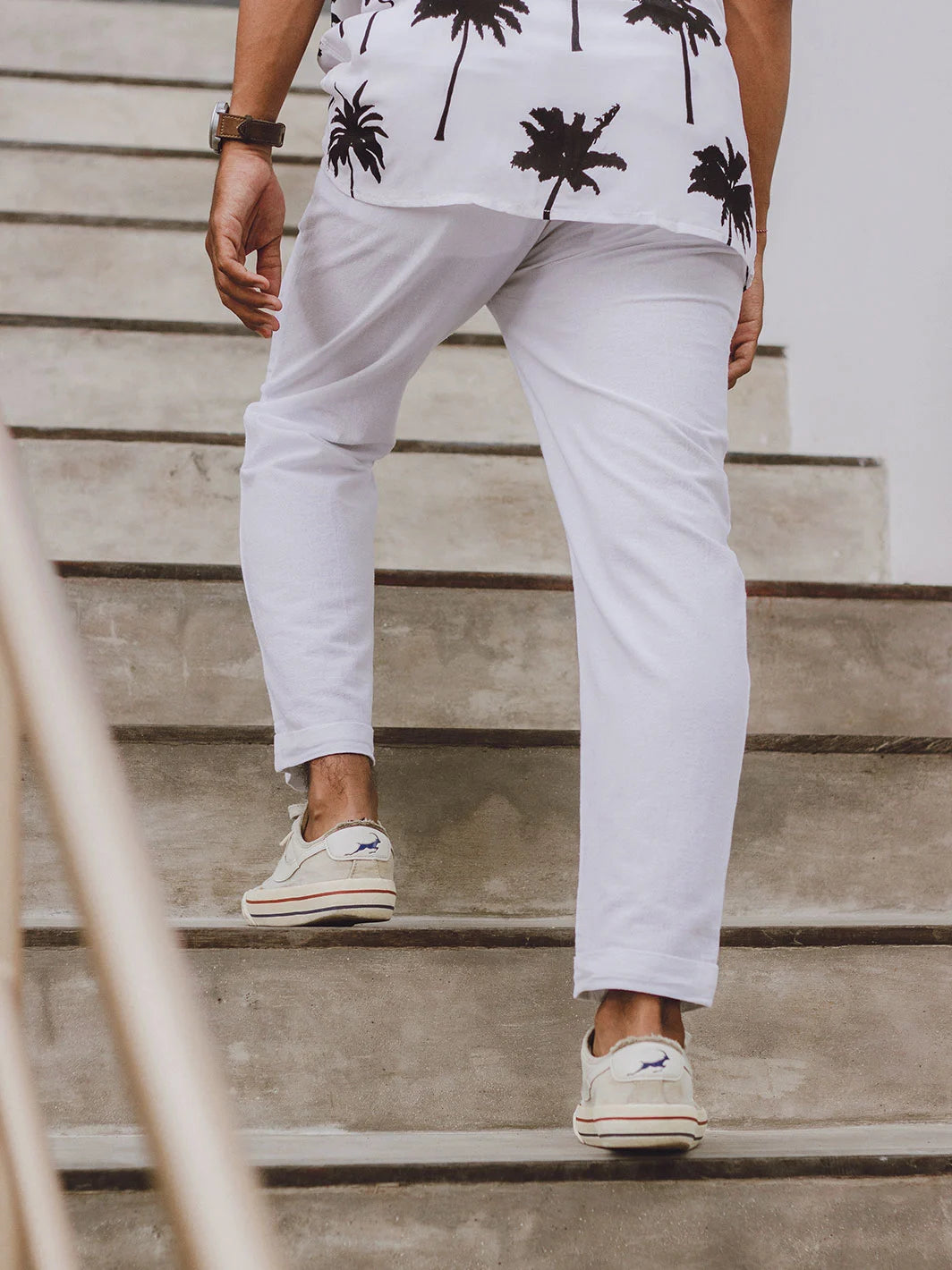Alpha Pant White