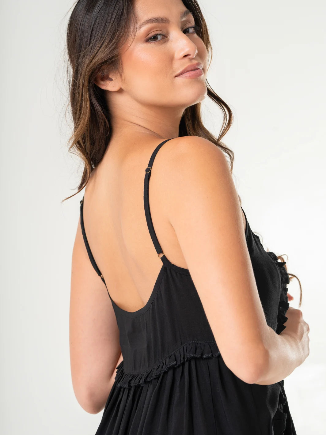 Alphabet City Dress Black