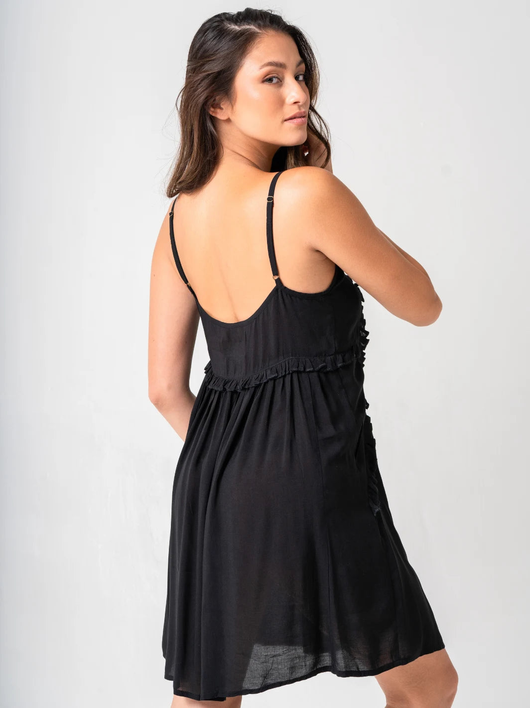 Alphabet City Dress Black