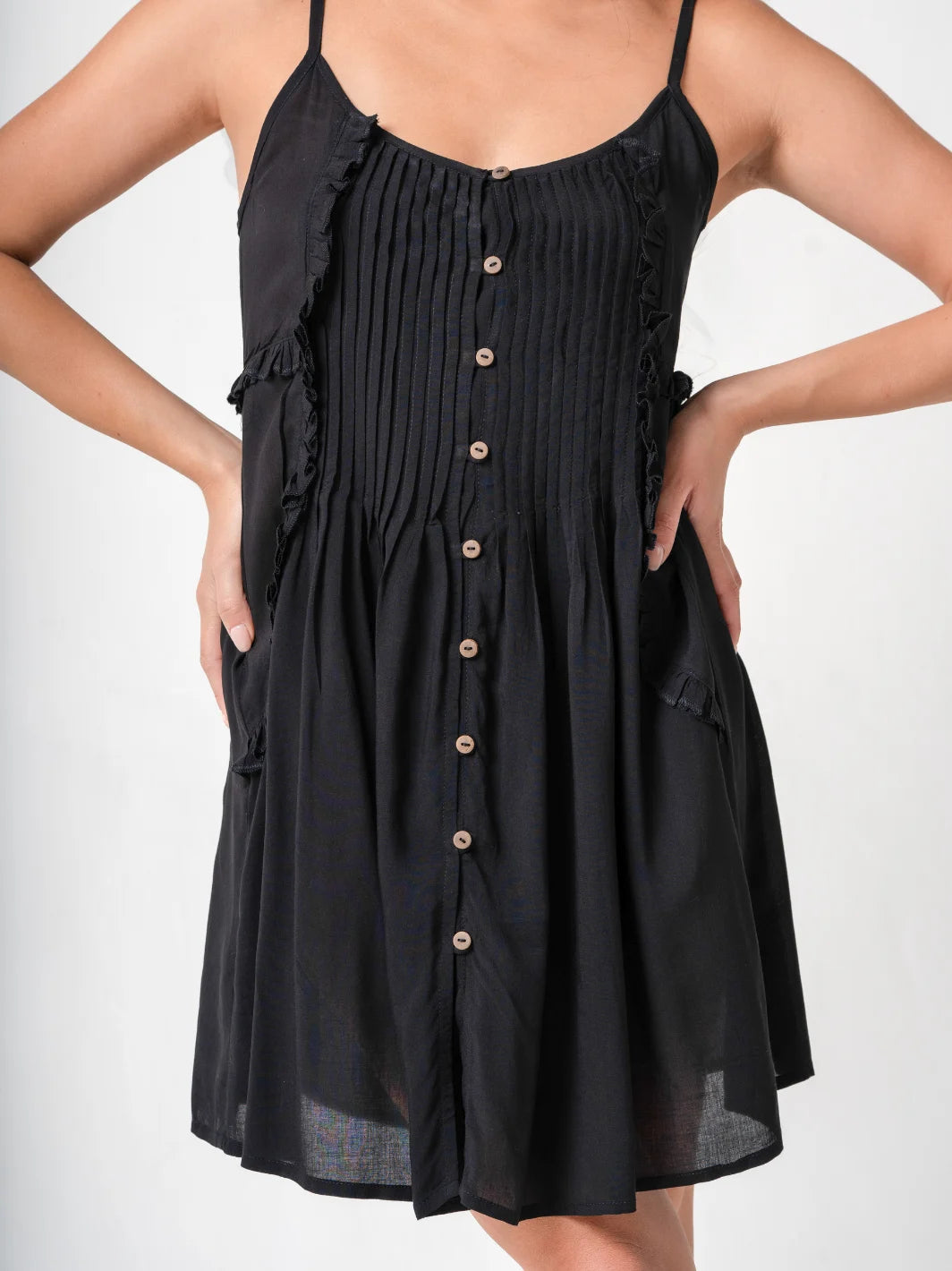 Alphabet City Dress Black