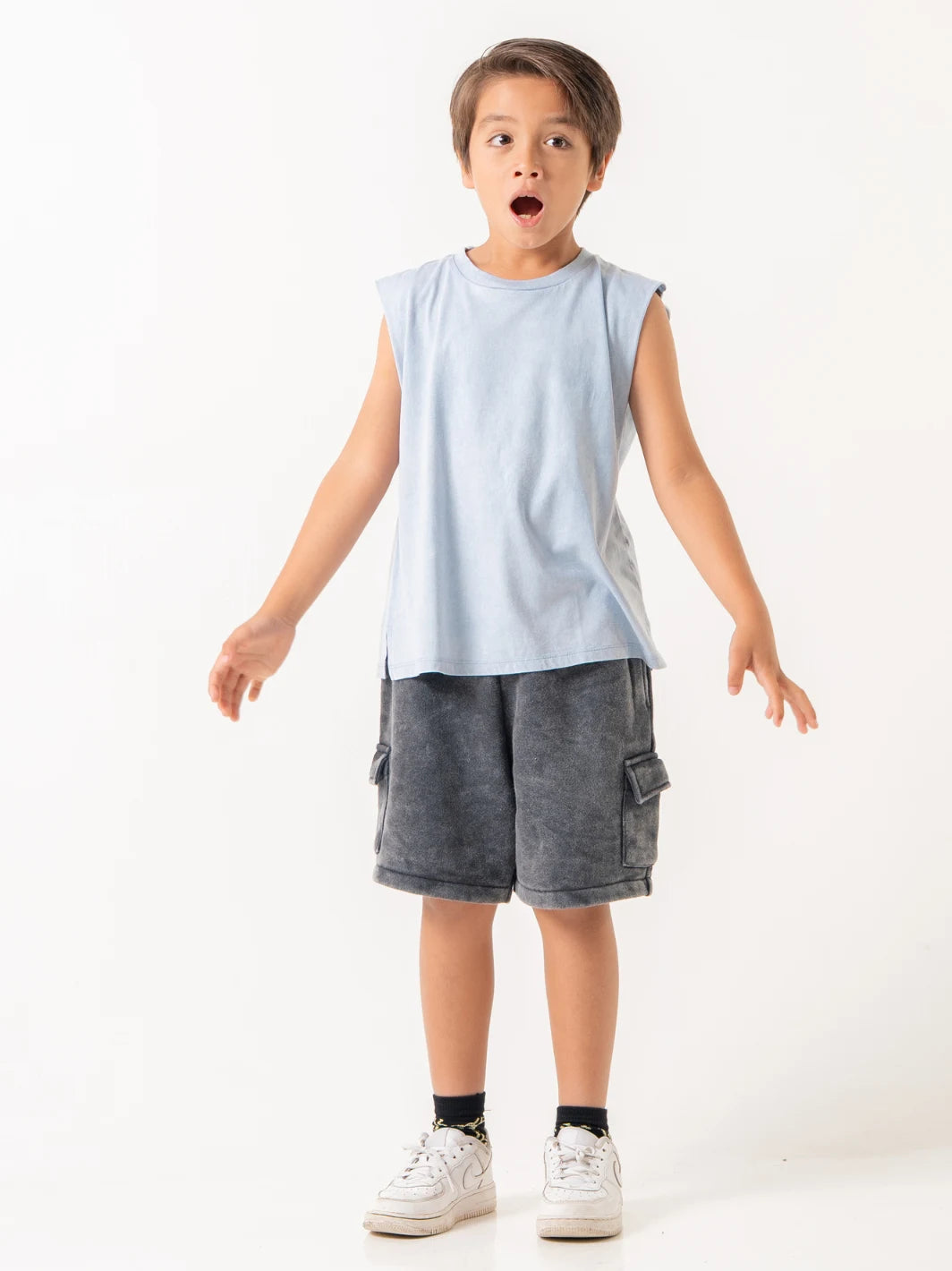 Balonku Muscle Kids Sky Blue