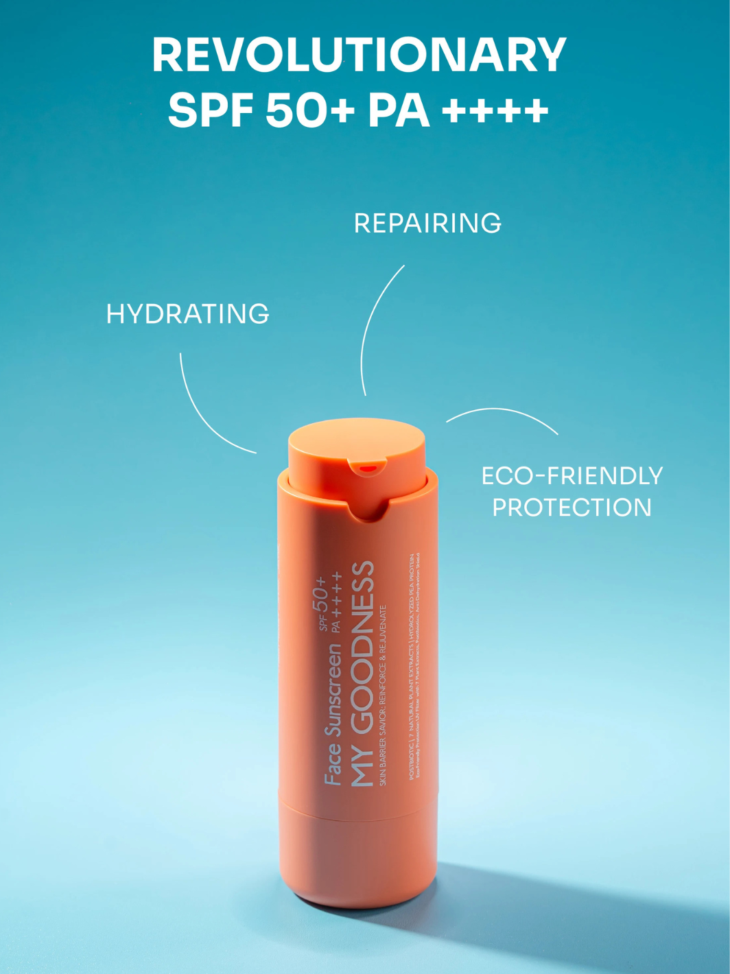 Face Sunscreen SPF 50+ PA++++ – Ultimate Sun Protection, Eco-Friendly Formula by My Goodness