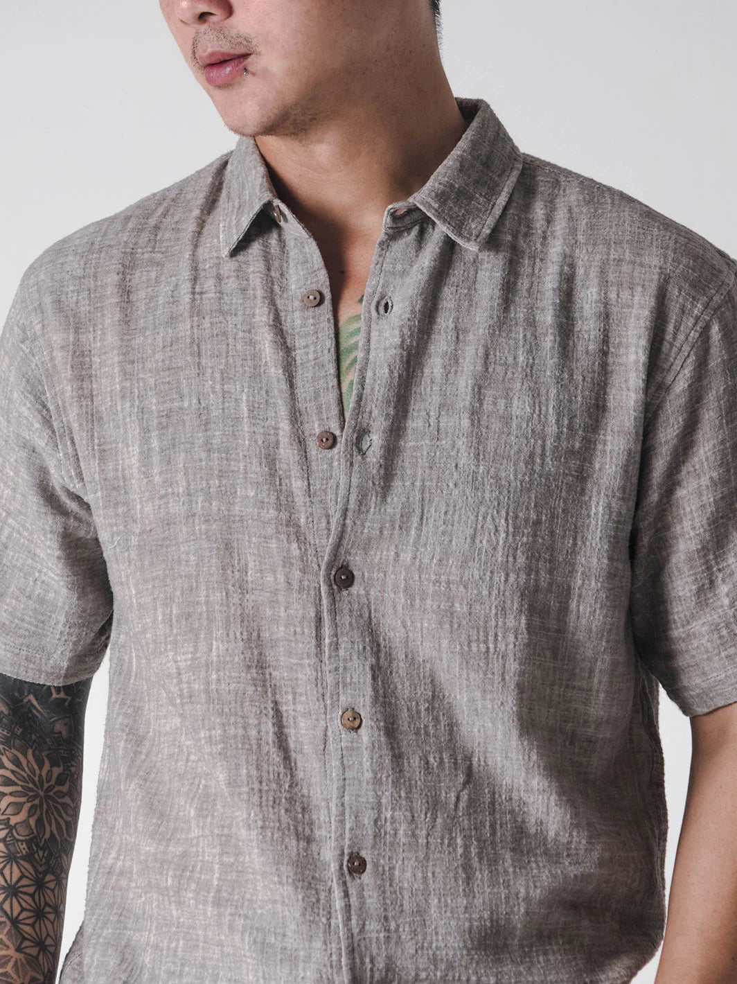 Headshrinker Shirt Charcoal