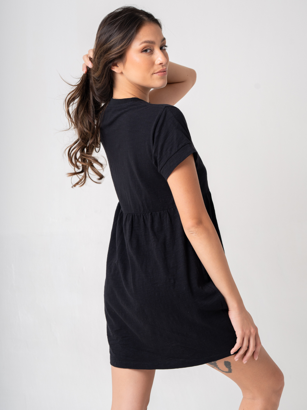 High Lies Dress Black