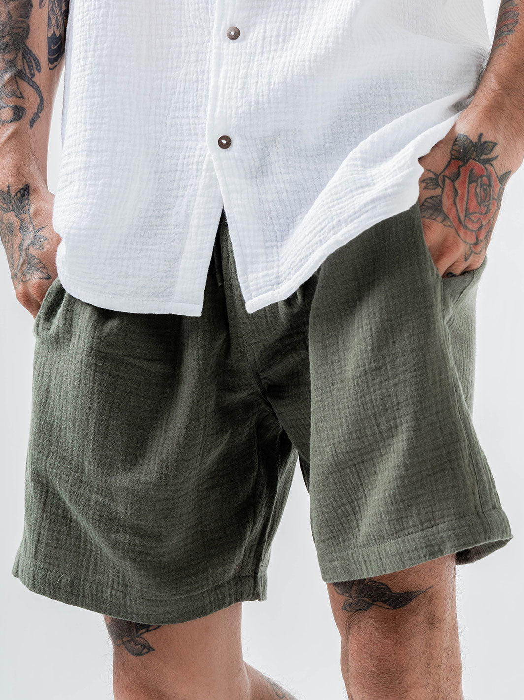 Krooked Short Khaki