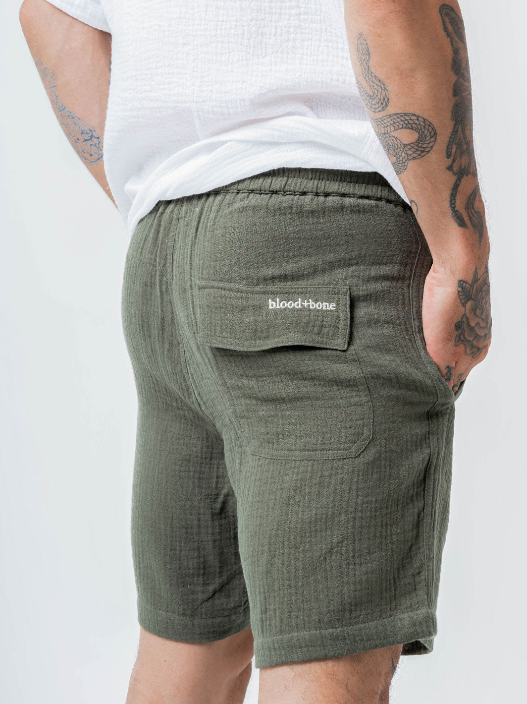 Krooked Short Khaki