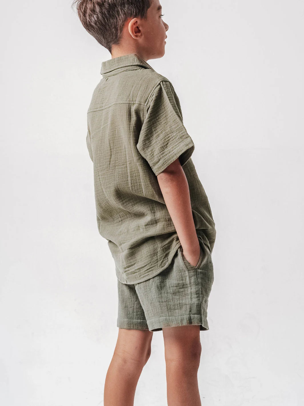 Little Boy Short Khaki