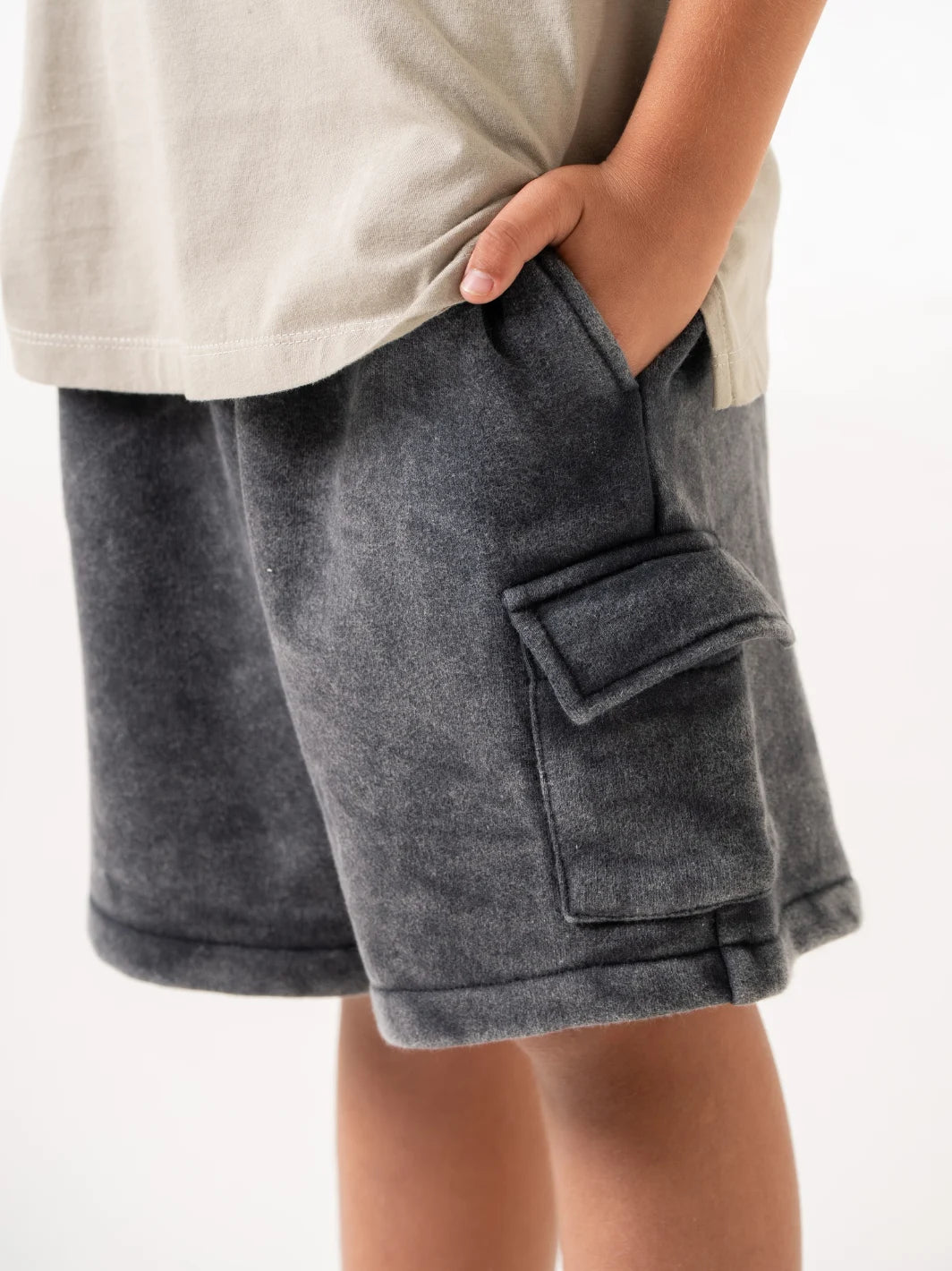 Maroc Short Wash Black Kids