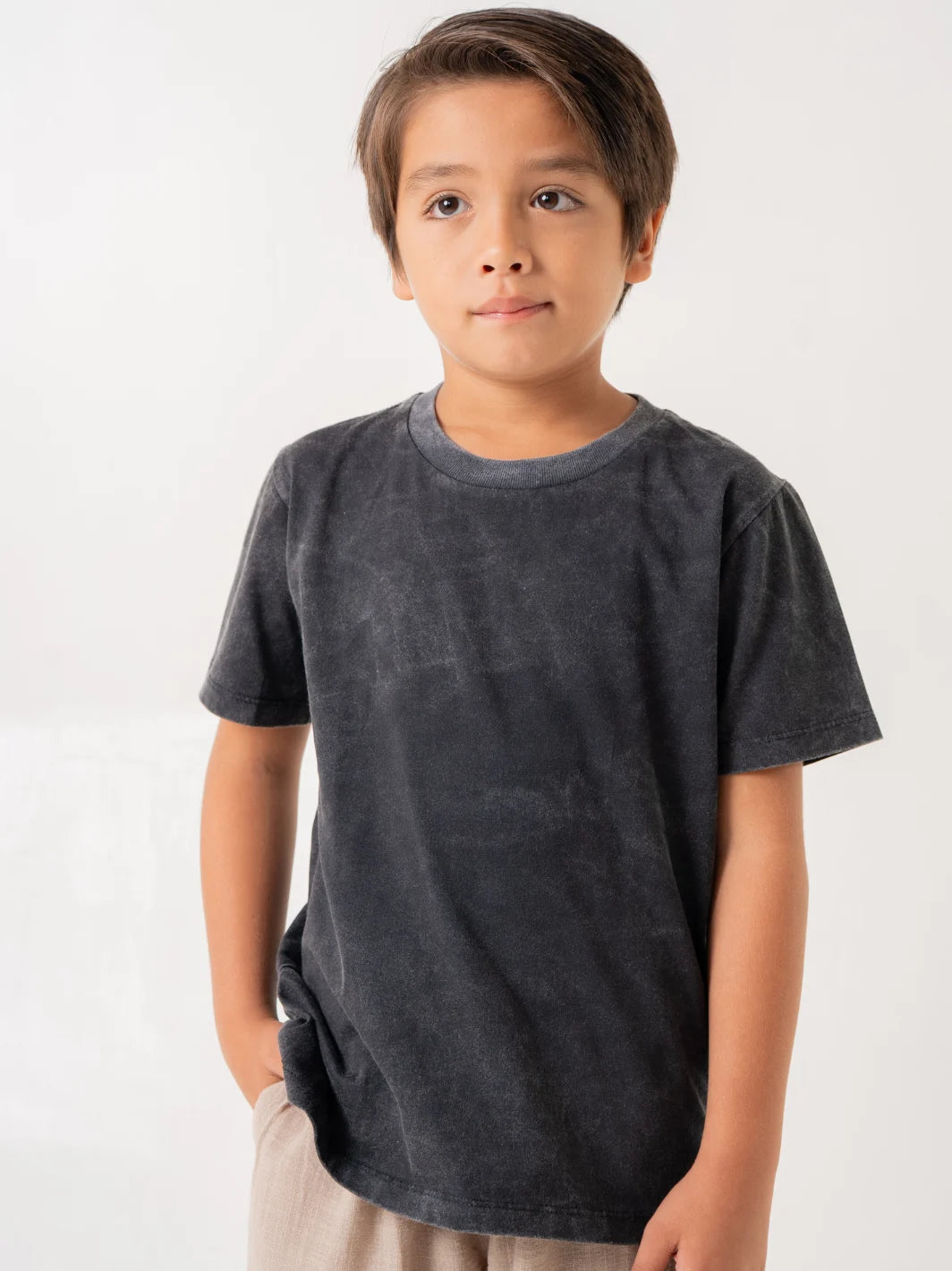 Masterplan Tee Kids Vintage Black