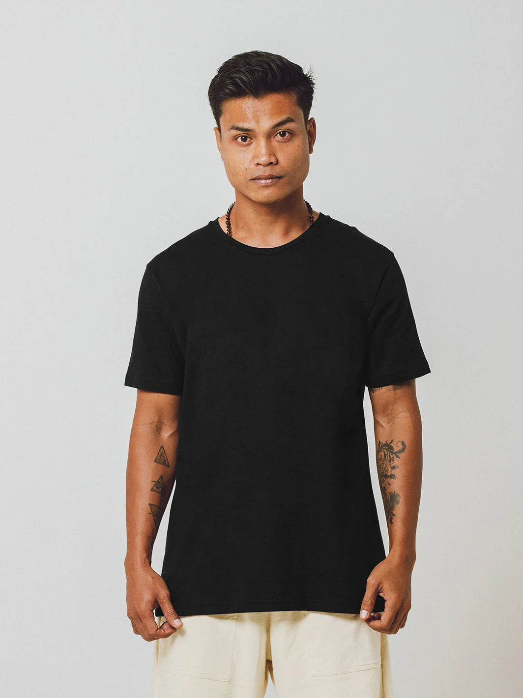 Nevermind Tee Black