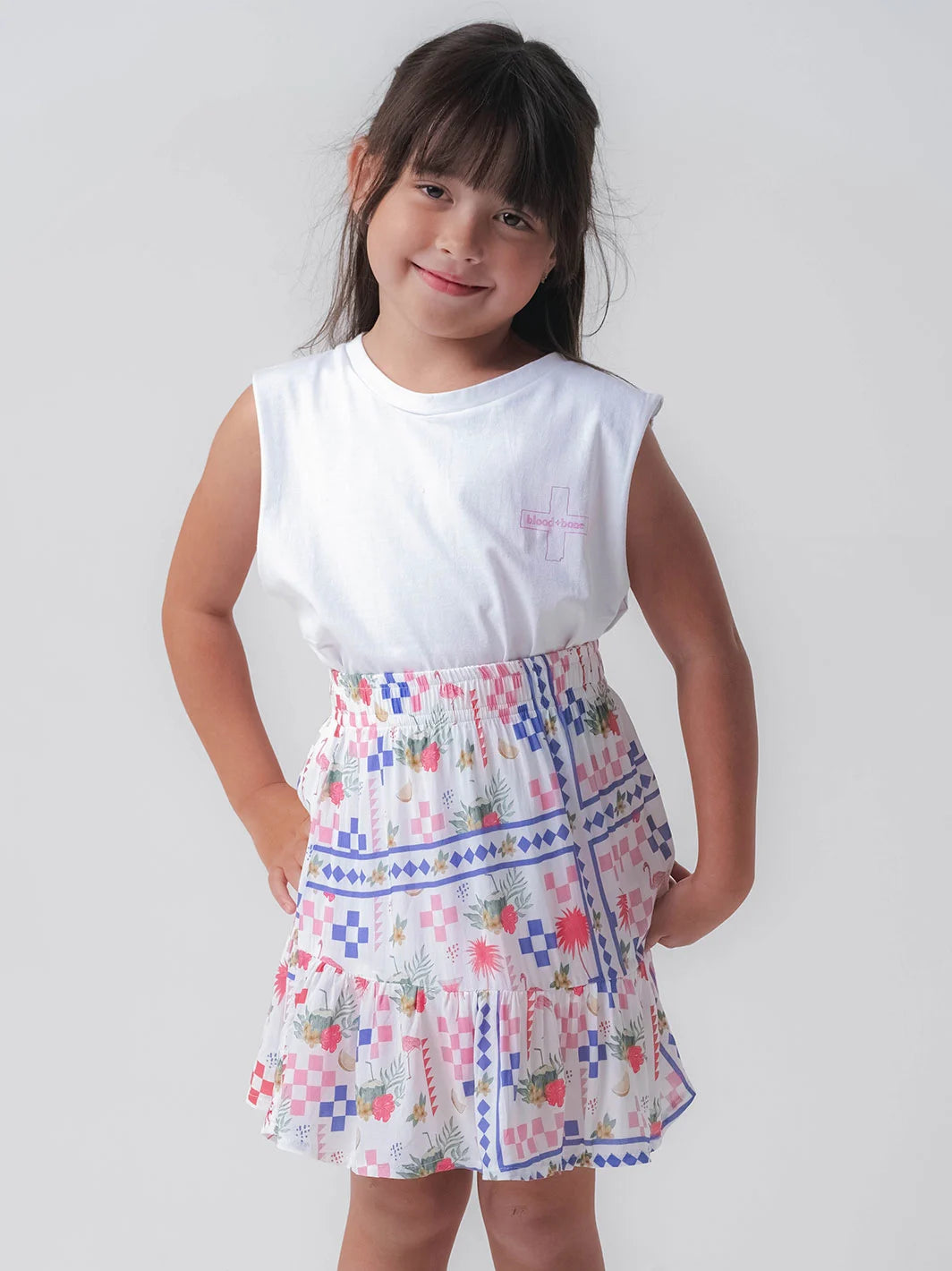 Paradise Skirt White