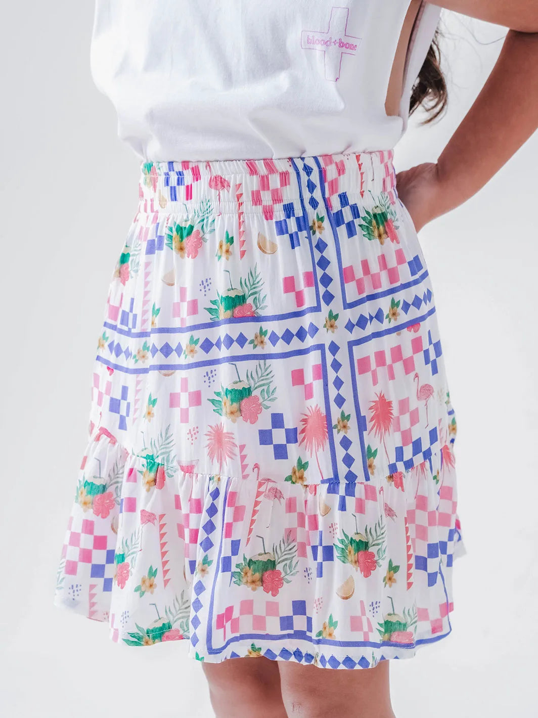 Paradise Skirt White