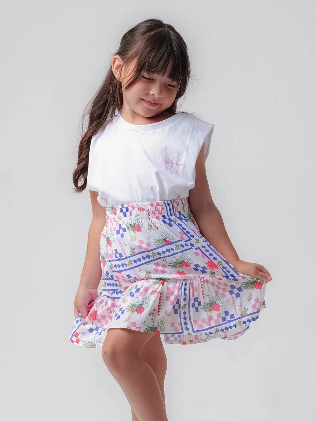 Paradise Skirt White