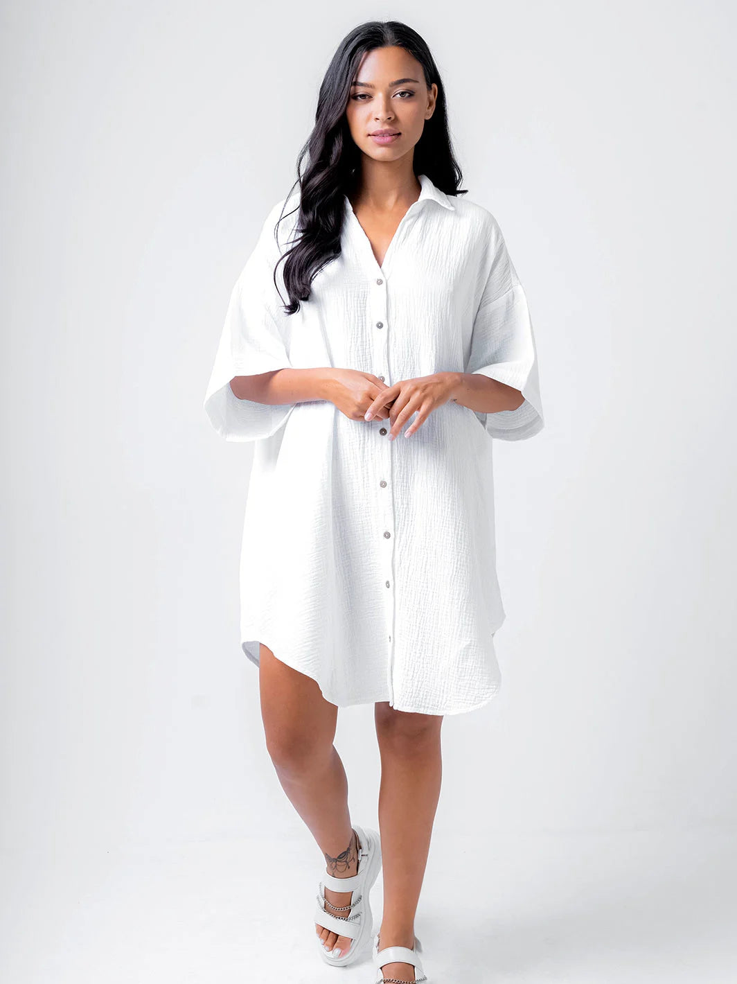 Reborn Dress White