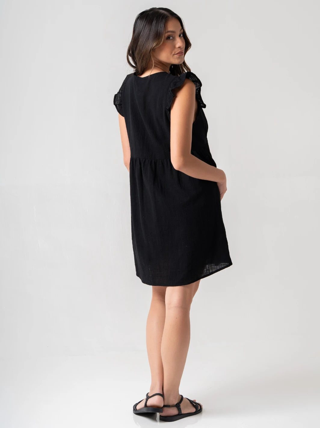 Seafom Dress Black