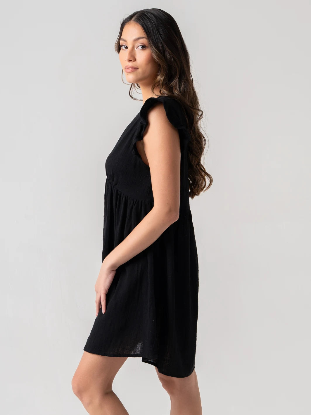 Seafom Dress Black