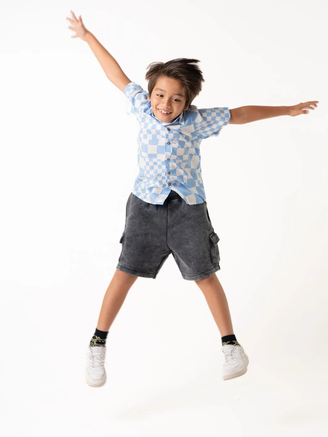 Shakermaker Shirt Sky Blue Kids