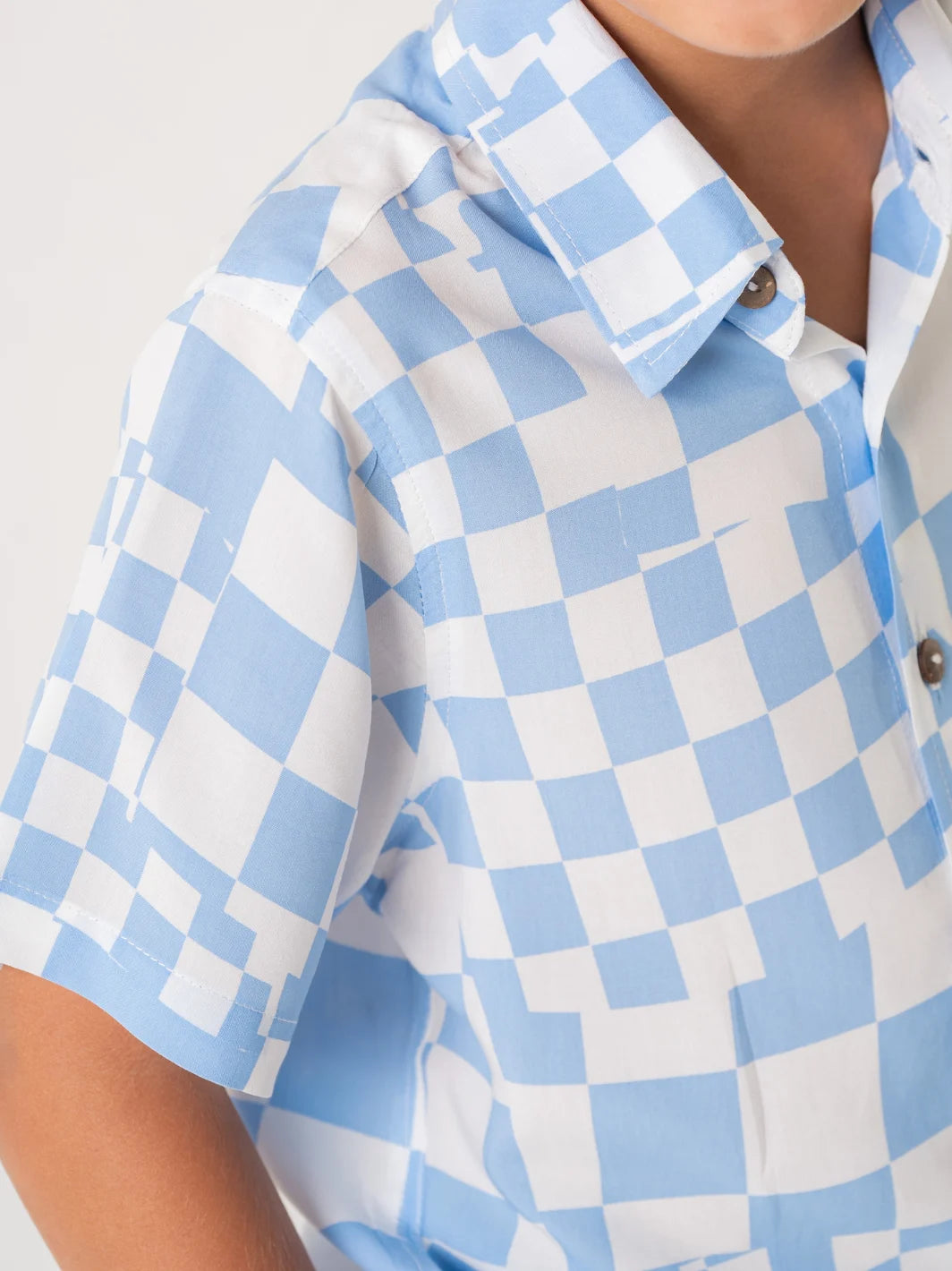 Shakermaker Shirt Sky Blue Kids