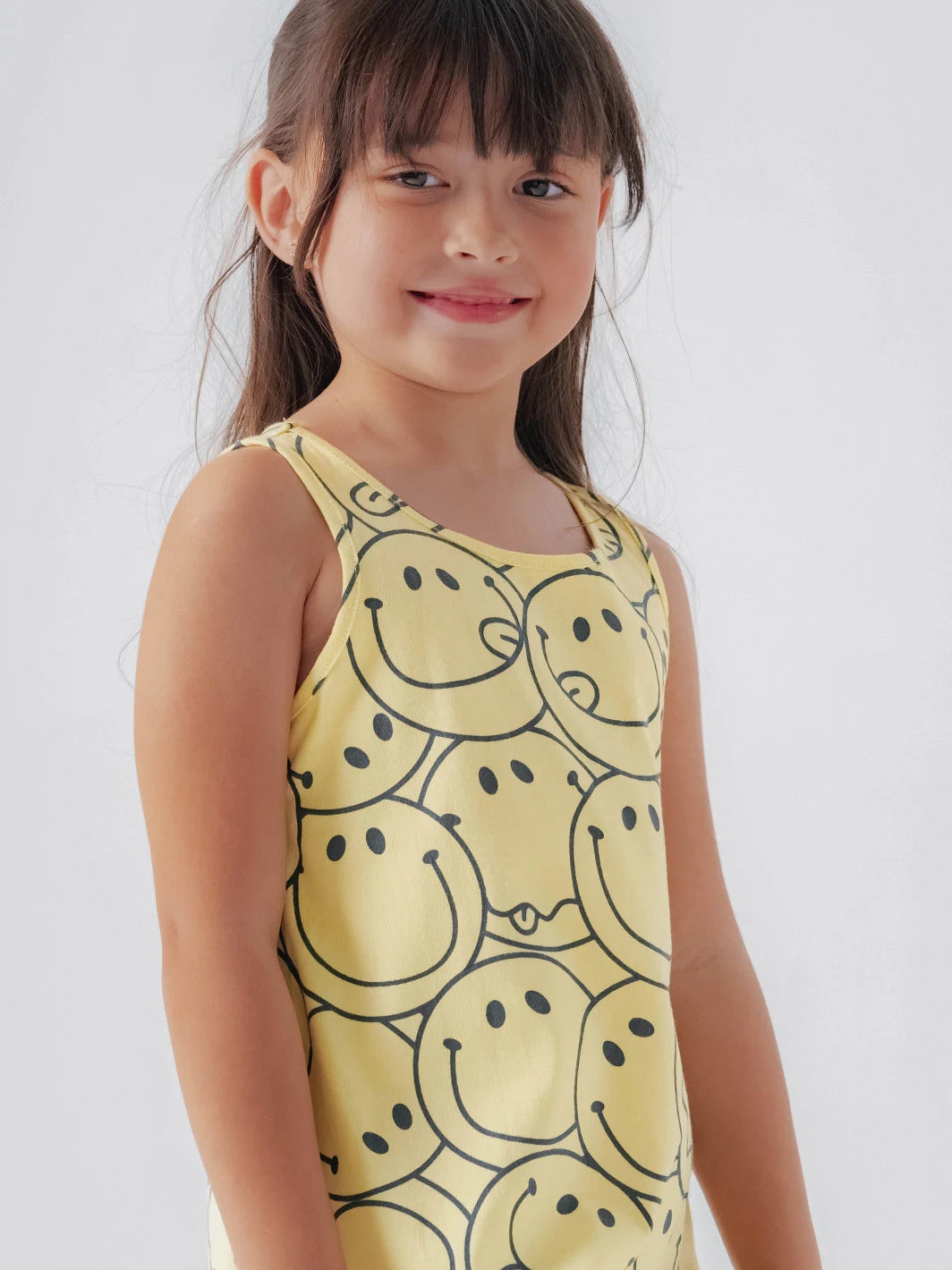 Smiley Dress Yellow