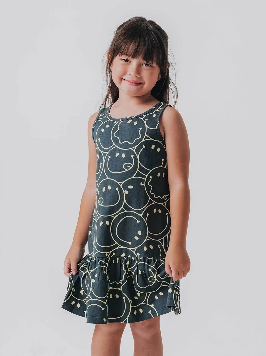 Smiley Dress Black