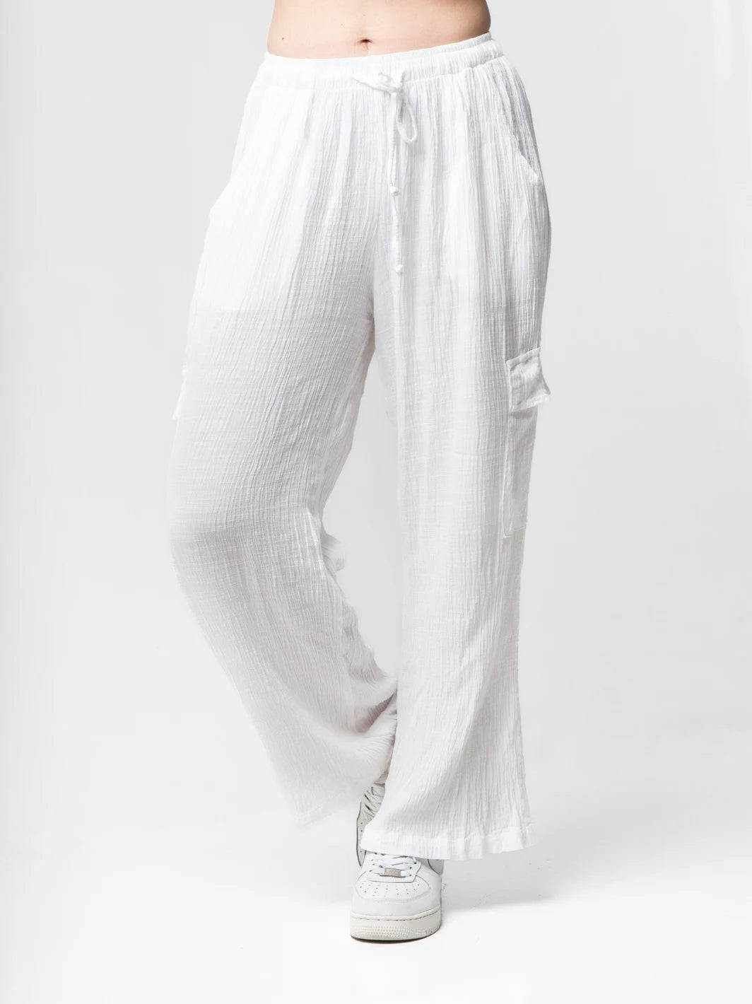 Sun Sleeper Pant White