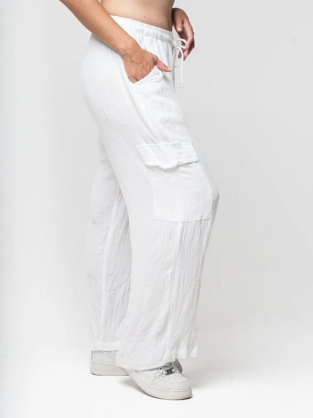 Sun Sleeper Pant White