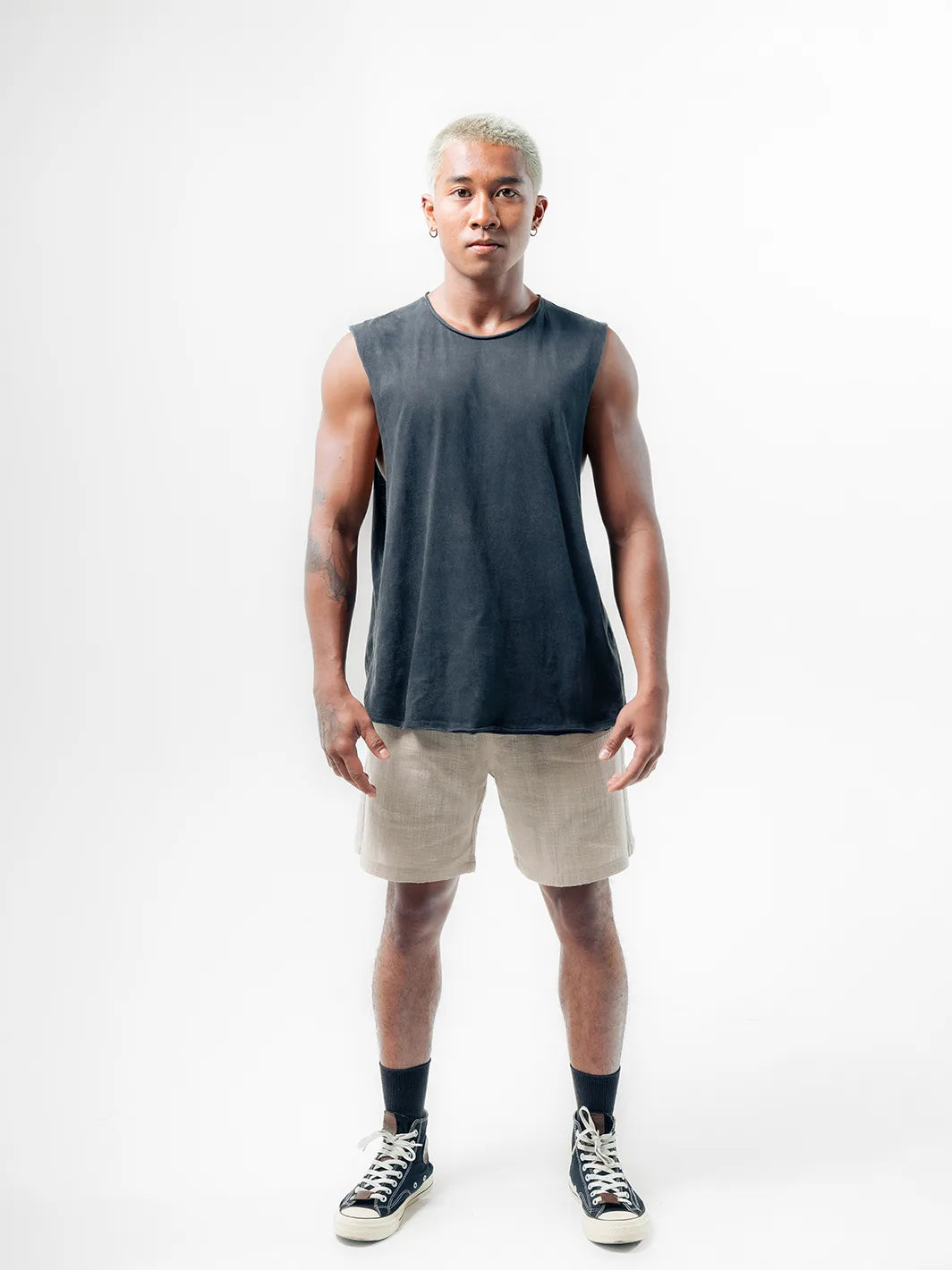 Menace Muscle Vintage Black