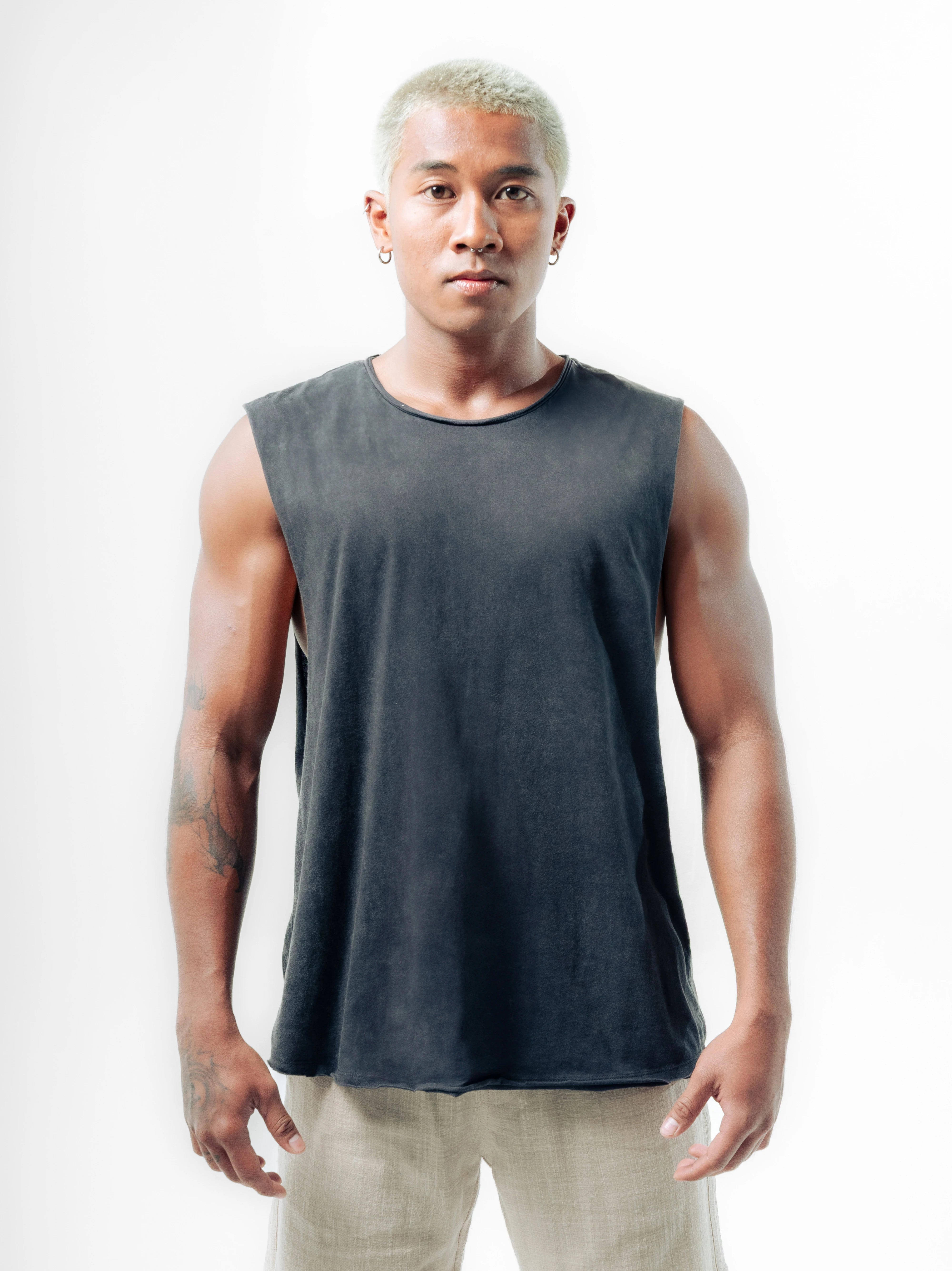 Menace Muscle Vintage Black