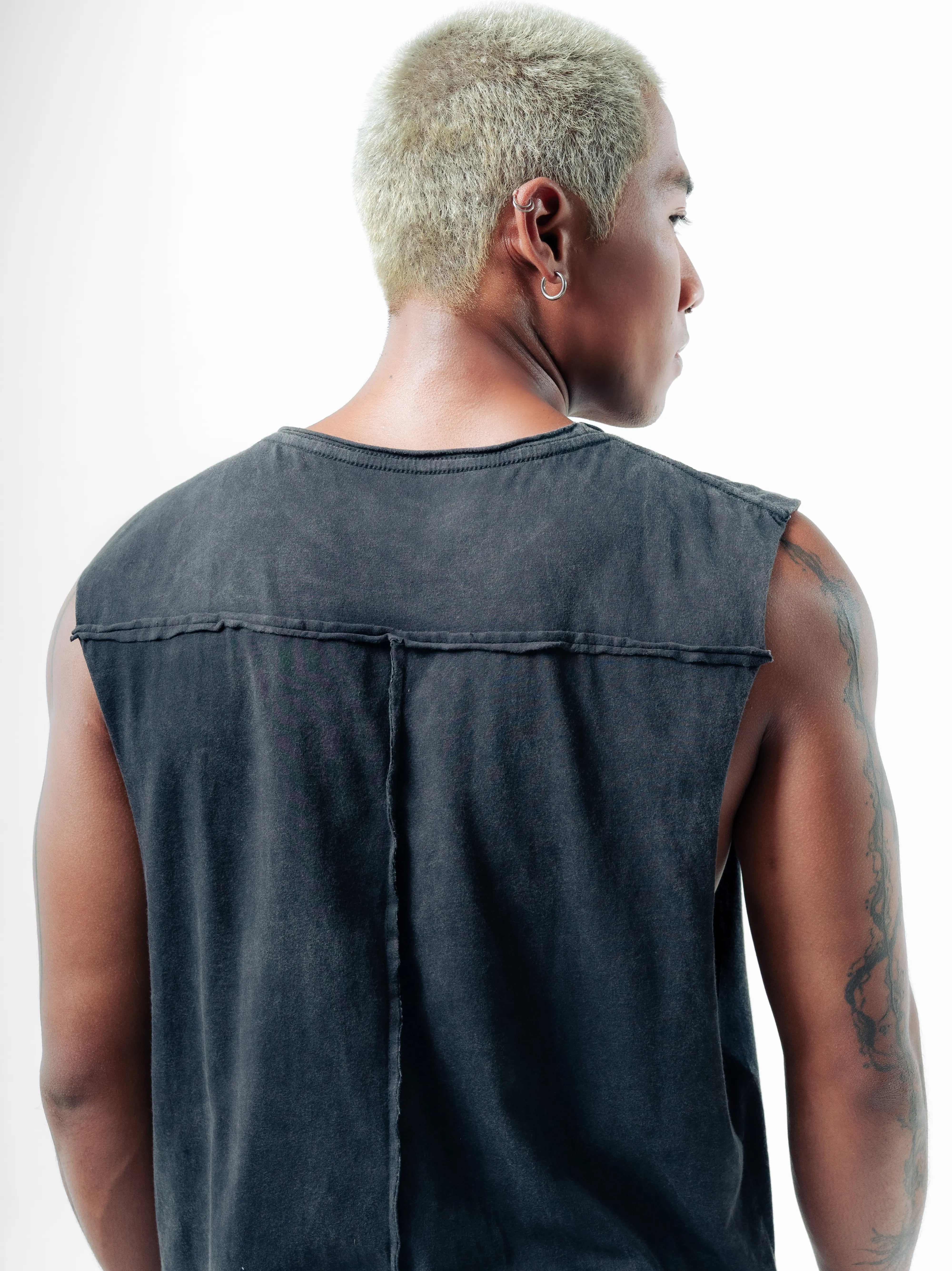 Menace Muscle Vintage Black