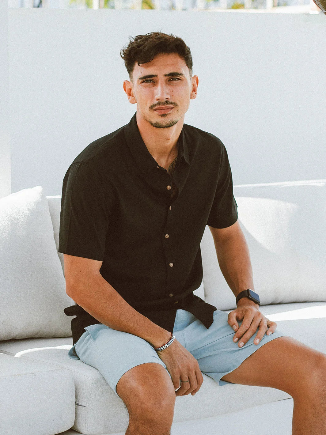 Wayward Short Misty Blue